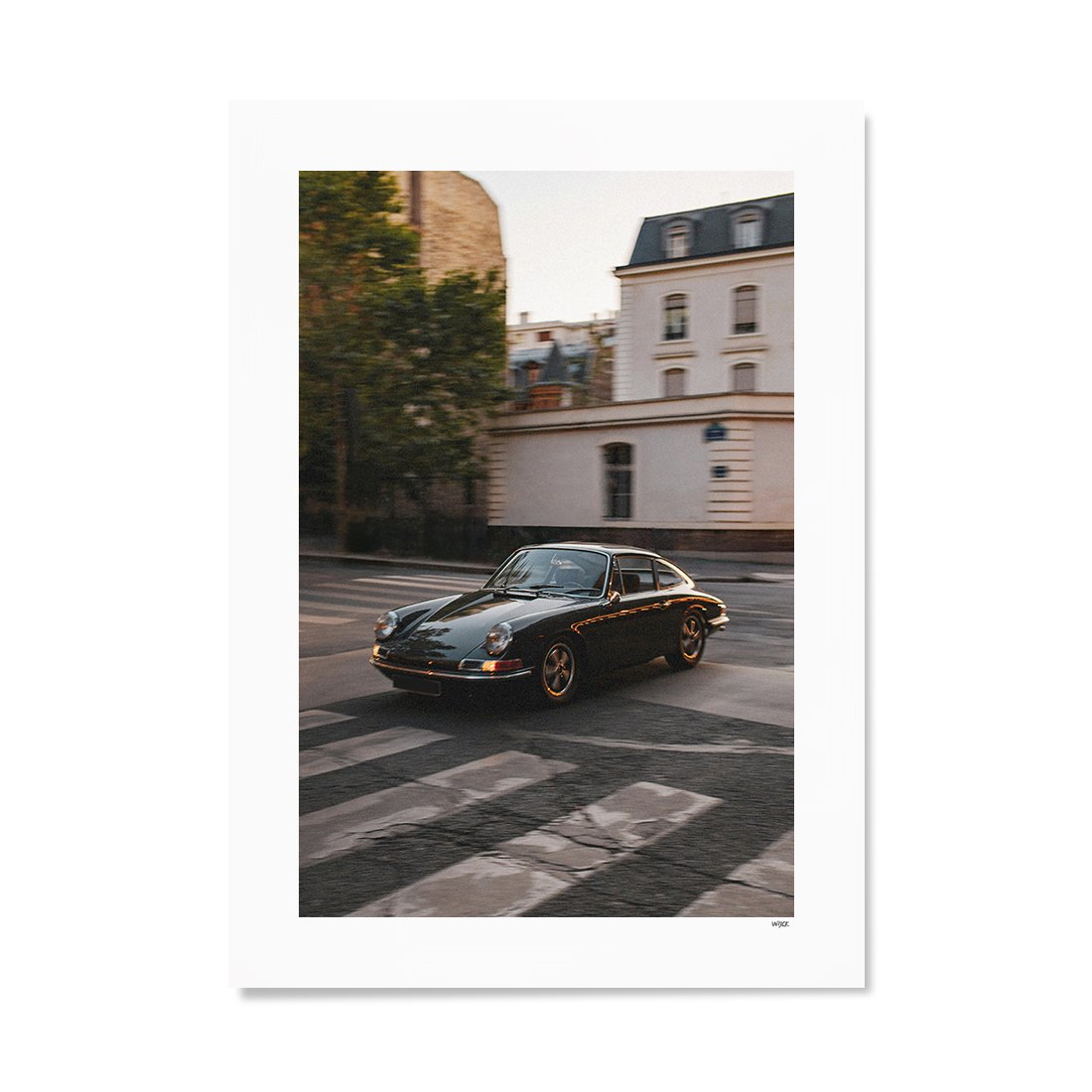 Poster von Driving through Paris | WIJCK.